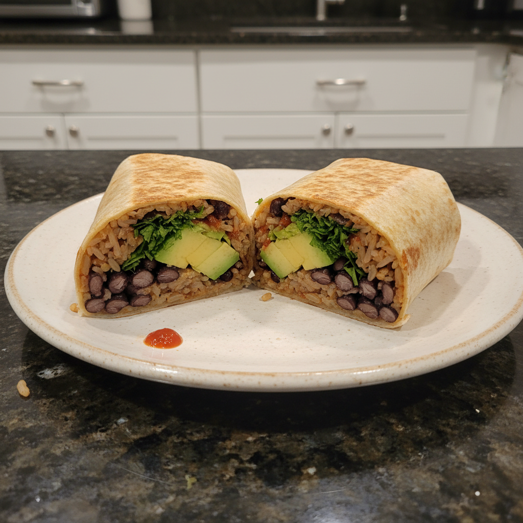 Best Bean and Rice Burrito Recipe (Easy & Flavorful)
