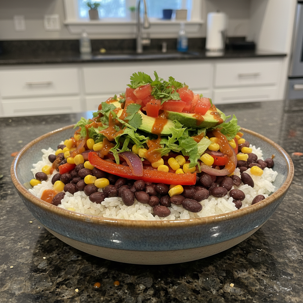 Chipotle Veggie Bowl Recipe