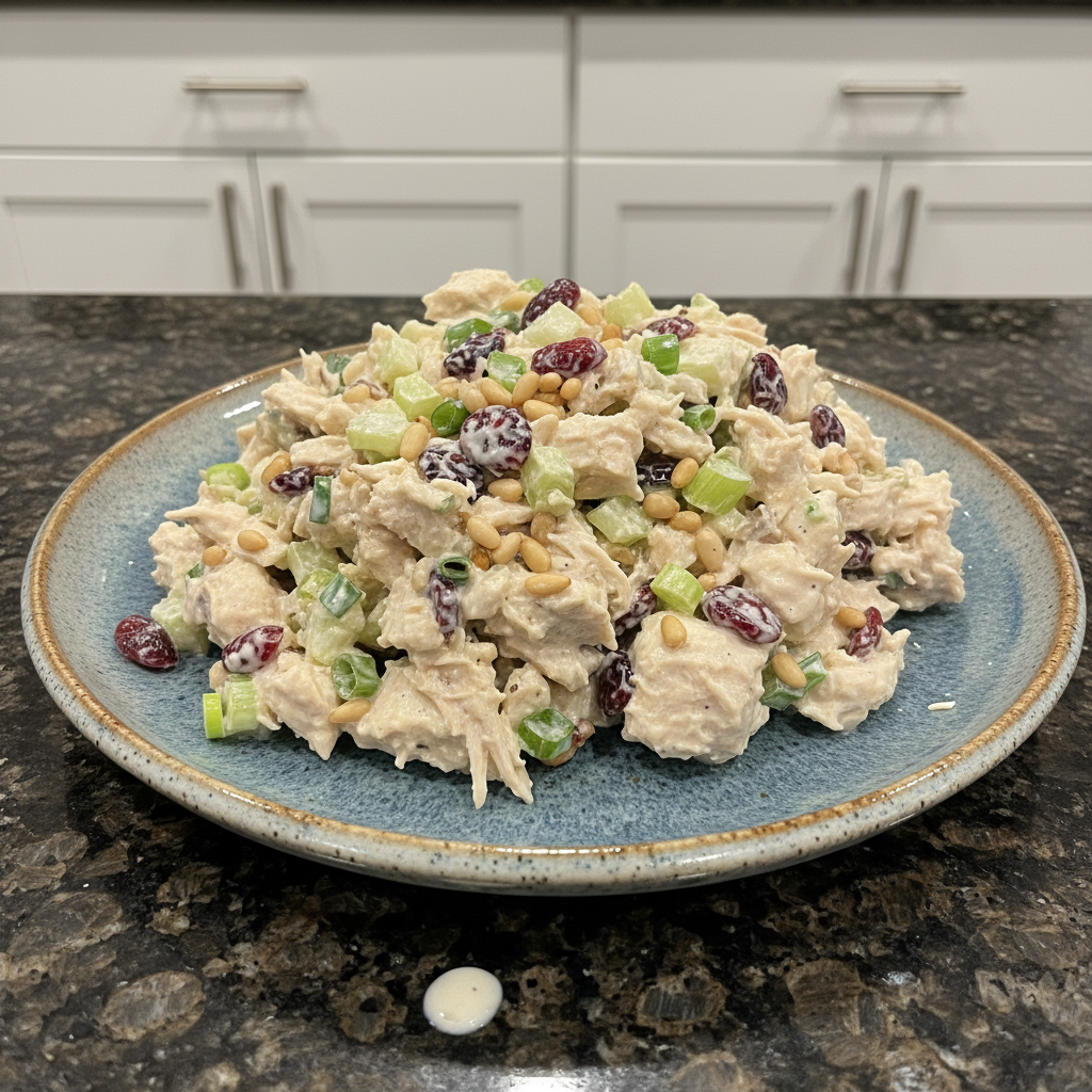 Juicy Cranberry Chicken Salad Recipe with Secret Twist