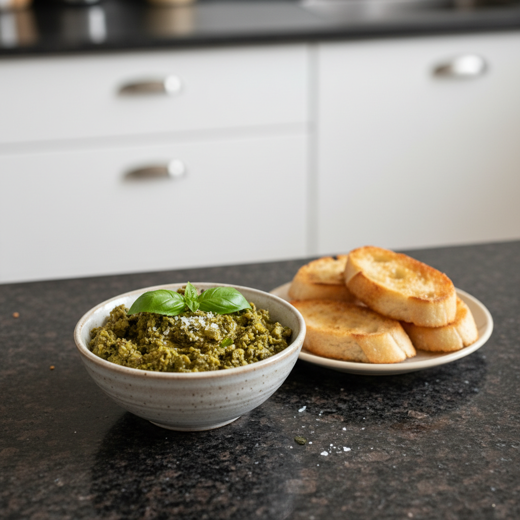 Best Green Olive Tapenade Recipe with Preserved Lemon