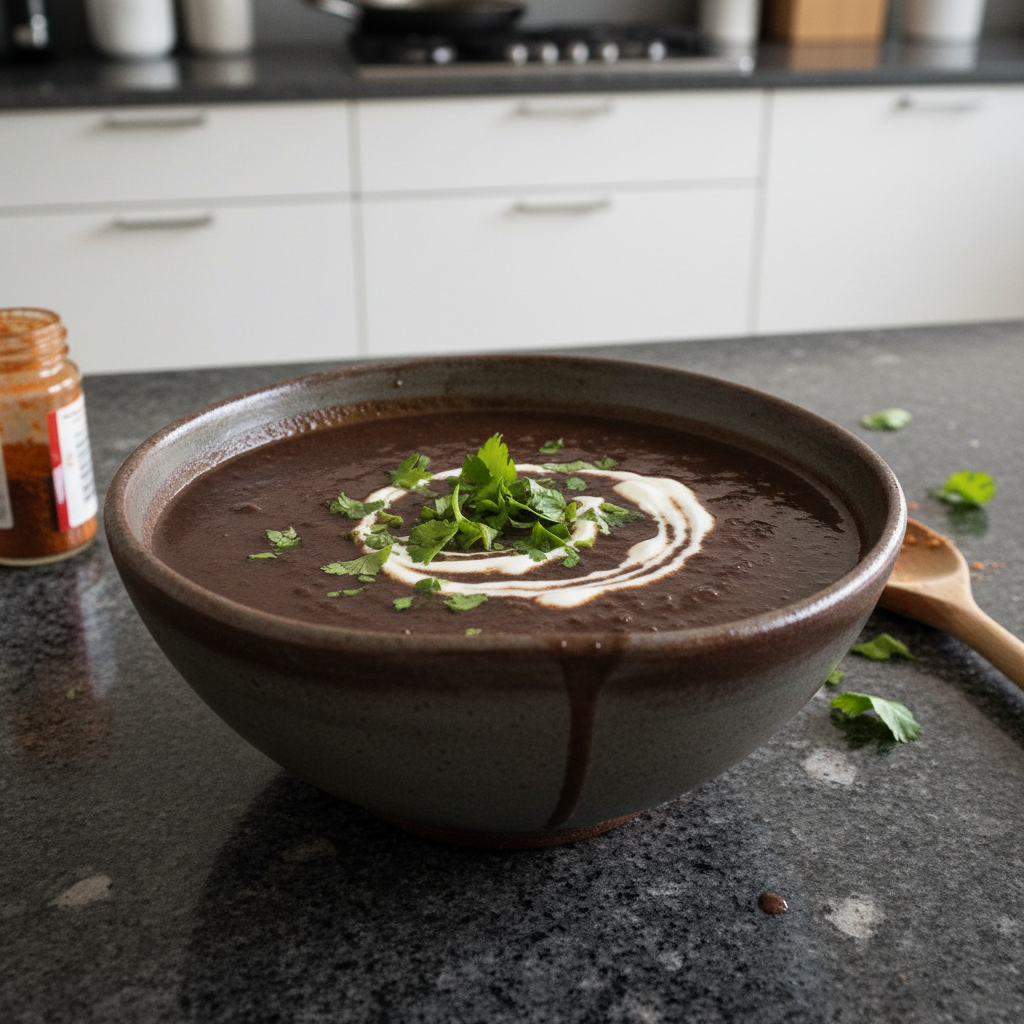 Instant Pot Black Bean Soup