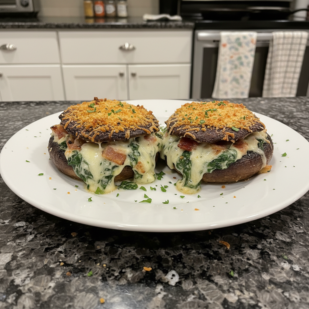 Stuffed Portobello Mushrooms Recipe