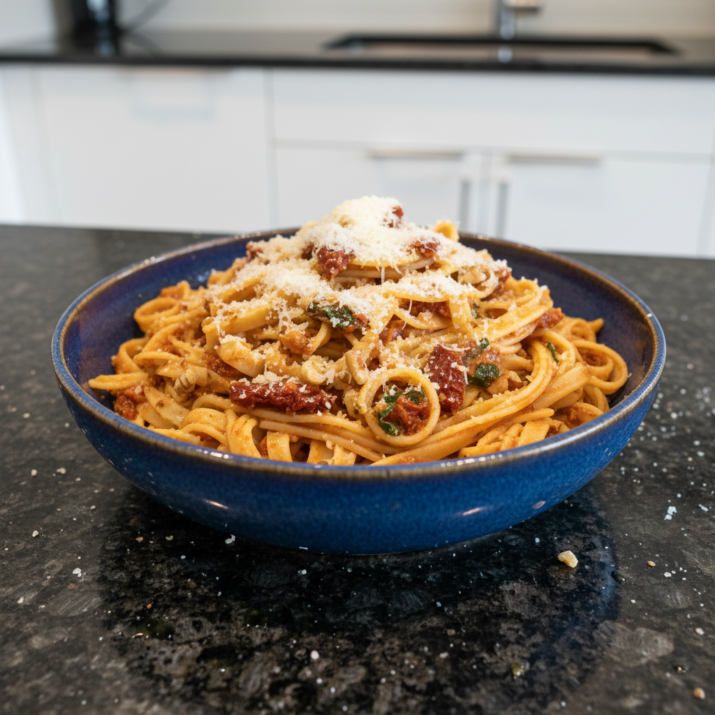 Best Sun Dried Tomato Pesto Recipe with Garlic Herb Oil