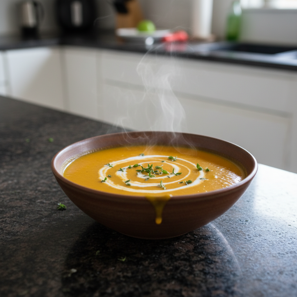Vegan Pumpkin Soup Recipe: Roasted for Extra Flavor
