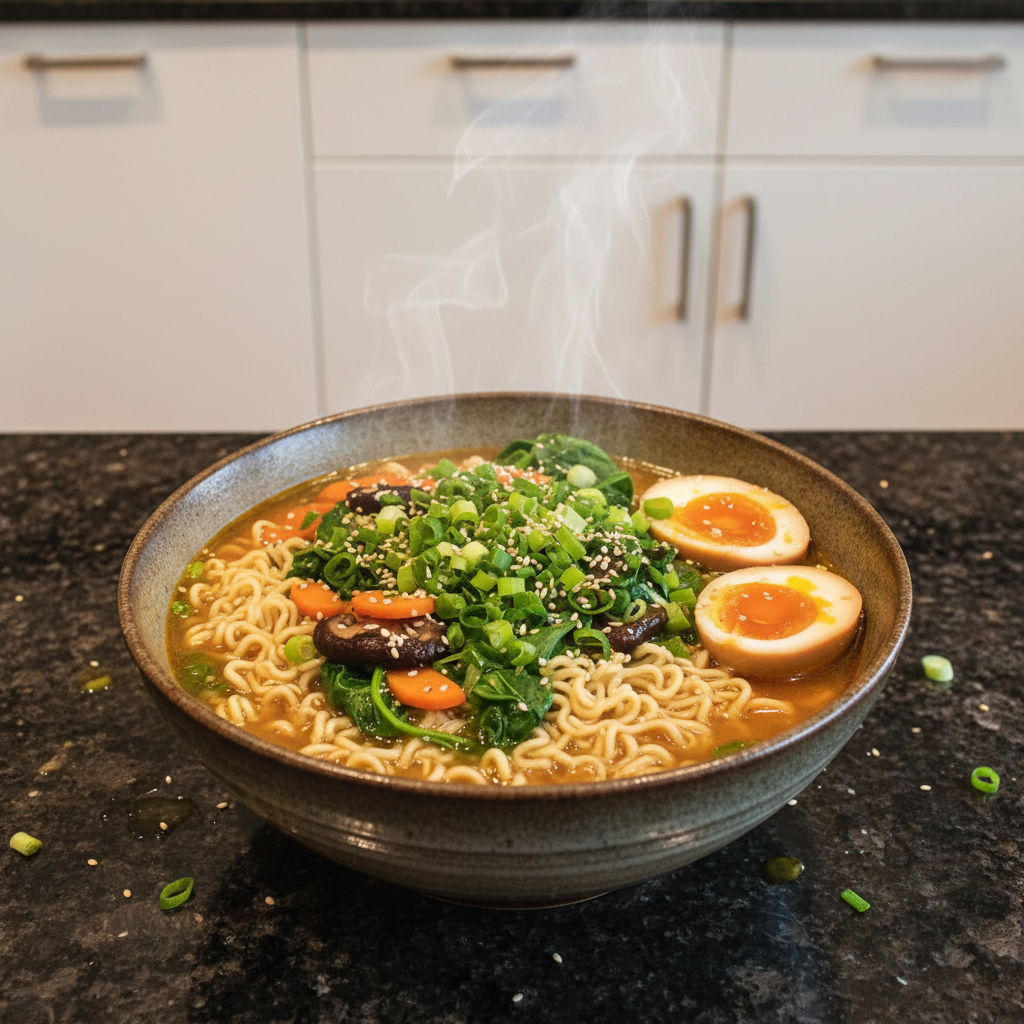 Vegetarian Ramen Recipe: Umami-Packed & Ready in 30 Minutes