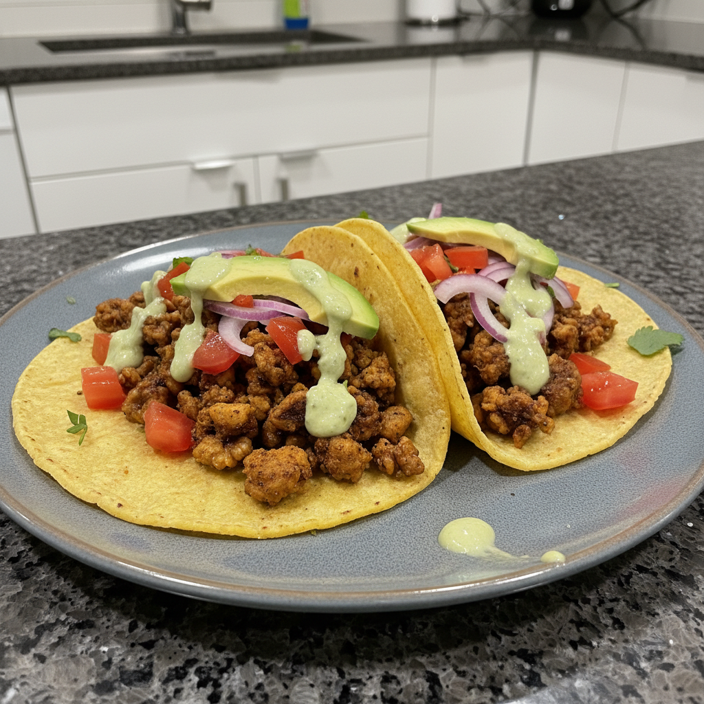 Smoky Chipotle Walnut Taco Meat: Easy Vegan Recipe