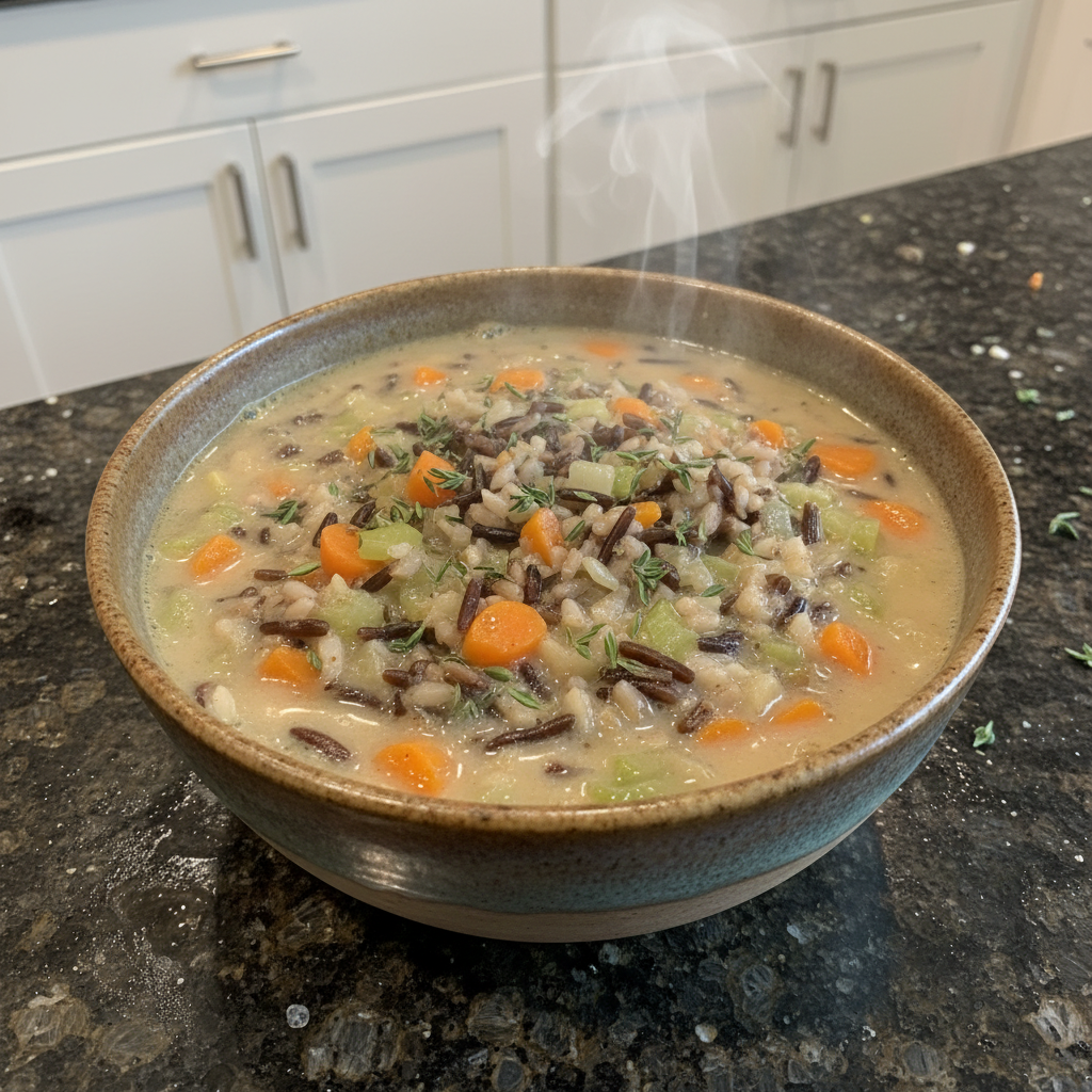 Smoky Wild Rice Soup Recipe (Easy & Delicious!)