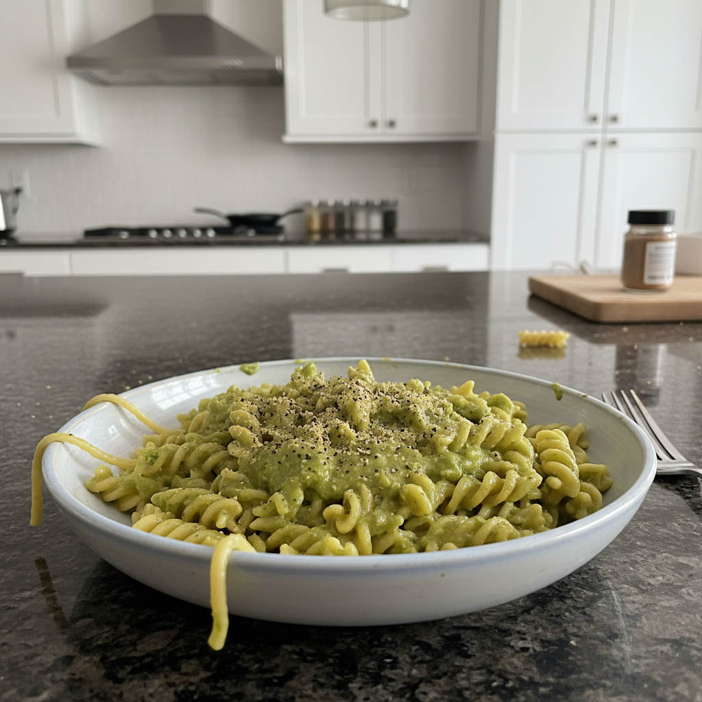 Avocado Alfredo: The Easiest Healthy Pasta Recipe