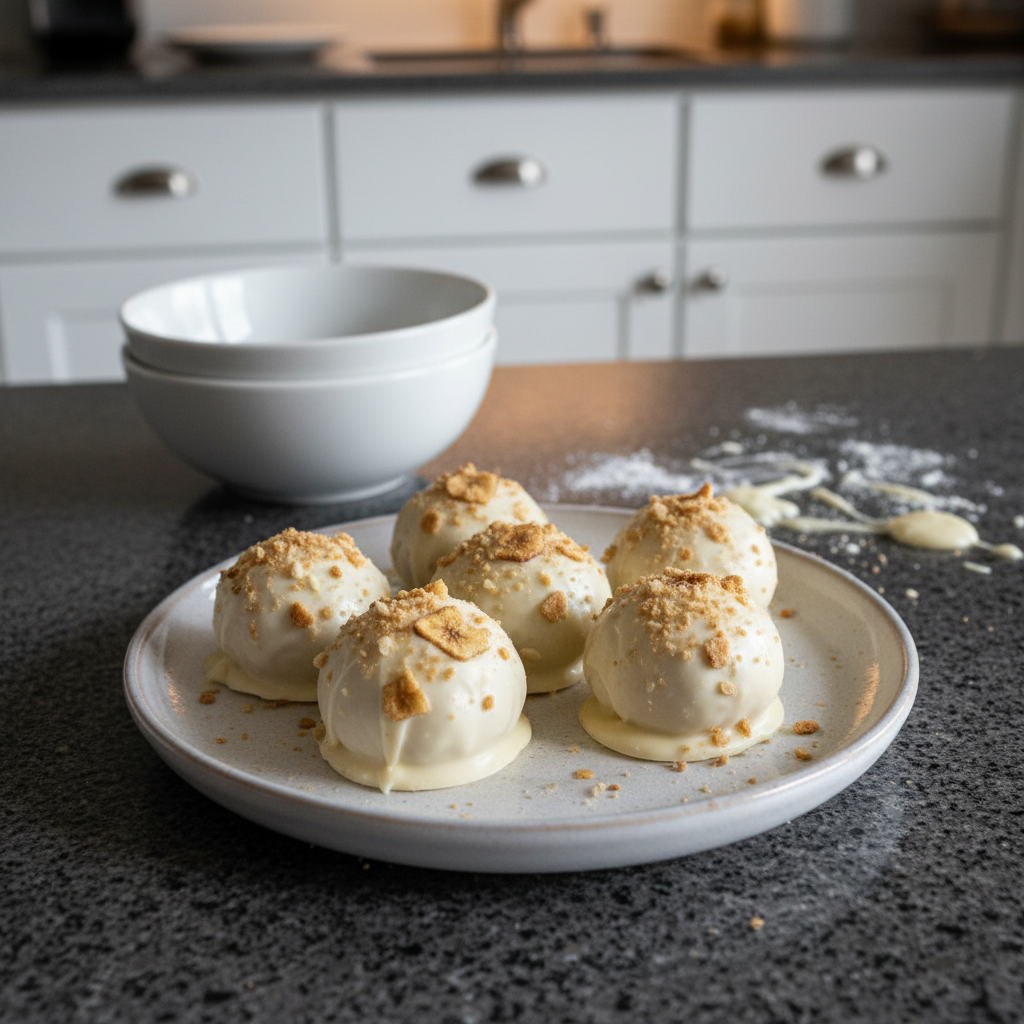 Banana Pudding Easter Truffles: No-Bake Delight!