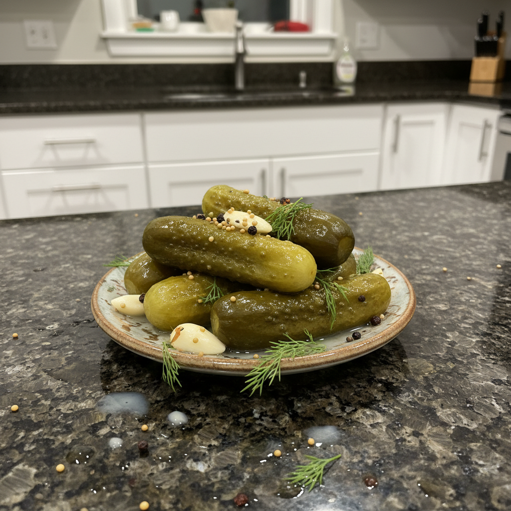 Easy Fermented Pickles Recipe: Crispy & Flavorful!