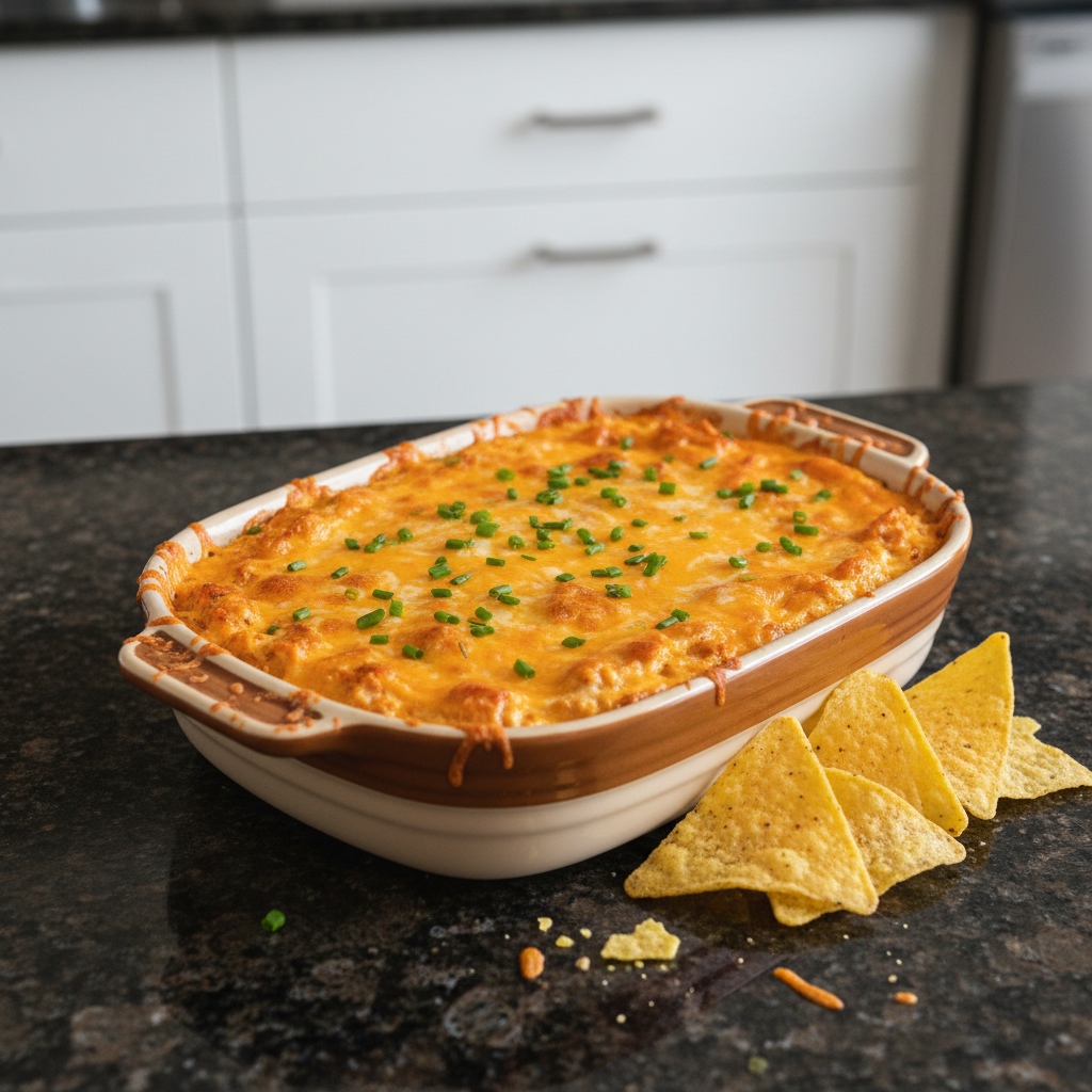 Easy 5-Ingredient Buffalo Chicken Dip Recipe