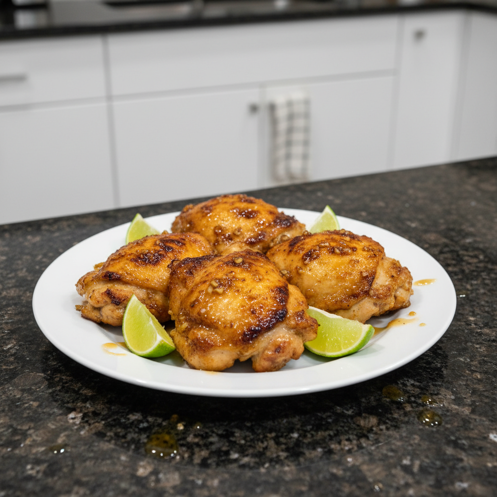 Irresistible Honey Garlic Chicken Thighs Recipe