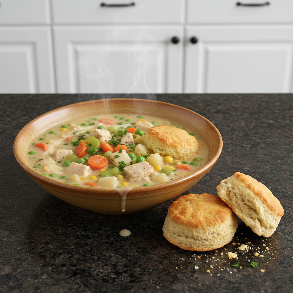 One-Pot Chicken Pot Pie Soup: Comfort in a Bowl