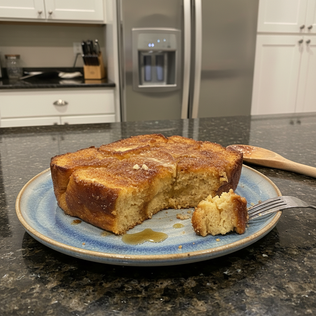 Apple Pie Overnight French Toast Breakfast Bake
