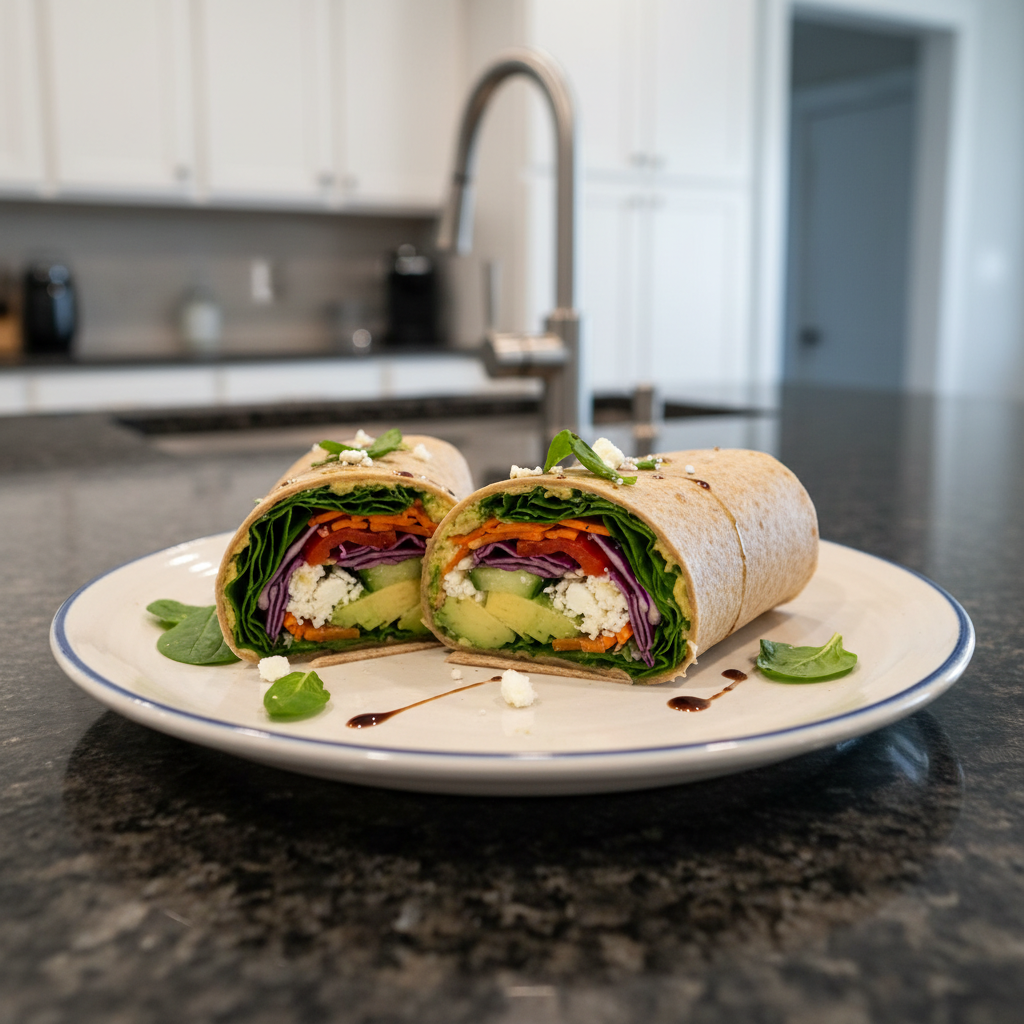Ultimate Veggie Wrap Recipe: Creamy, Crunchy & Delicious!