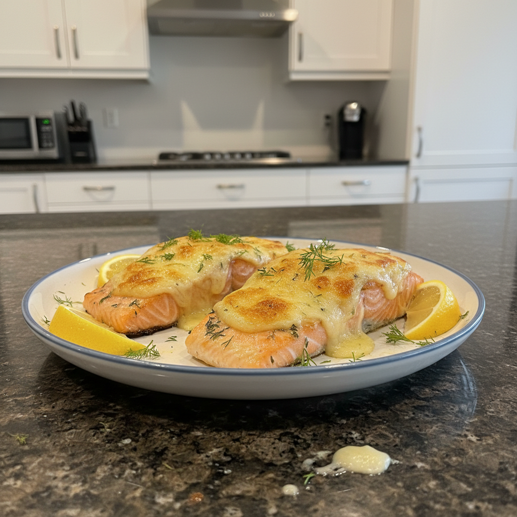 Easy Baked Boursin Salmon Recipe (Juicy & Flavorful!)