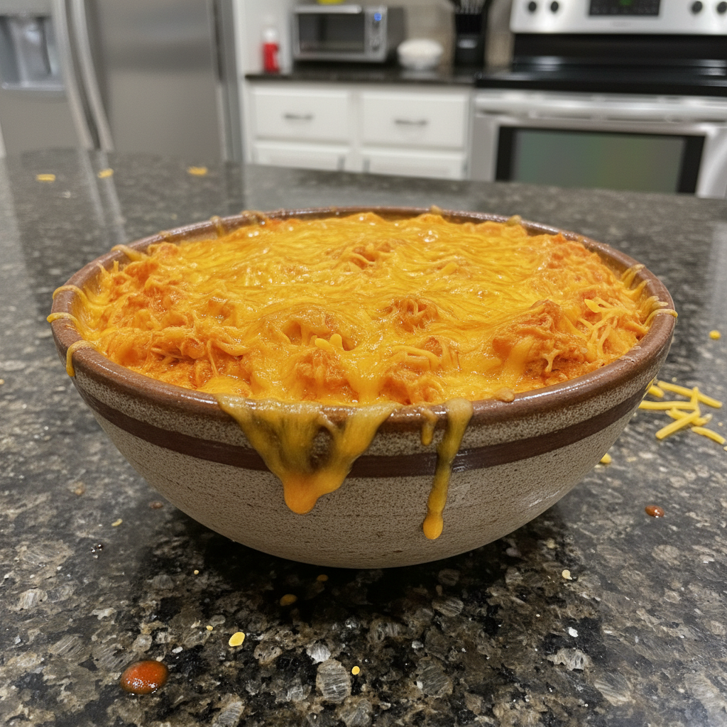 Crock Pot Buffalo Chicken Dip with Blue Cheese