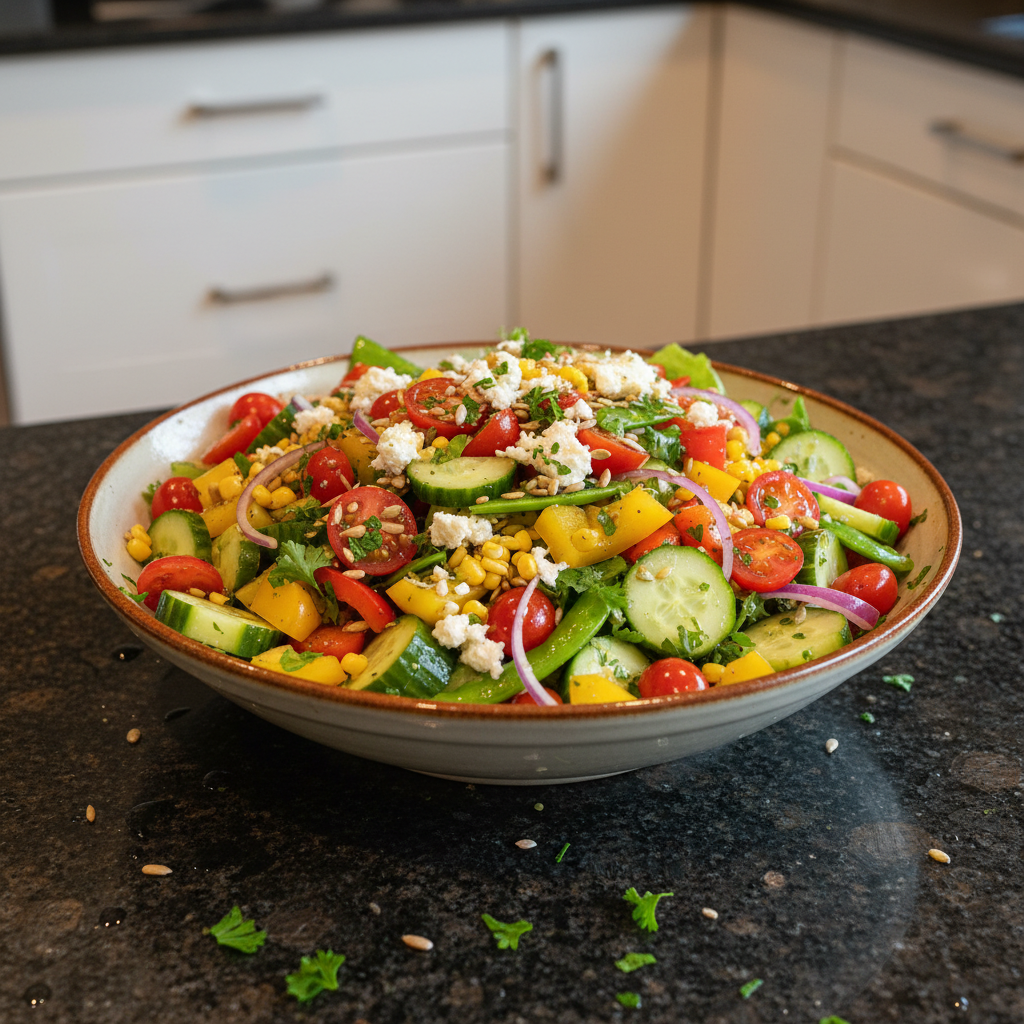 Fresh Summer Salad Recipe: Quick-Pickled Onion Magic