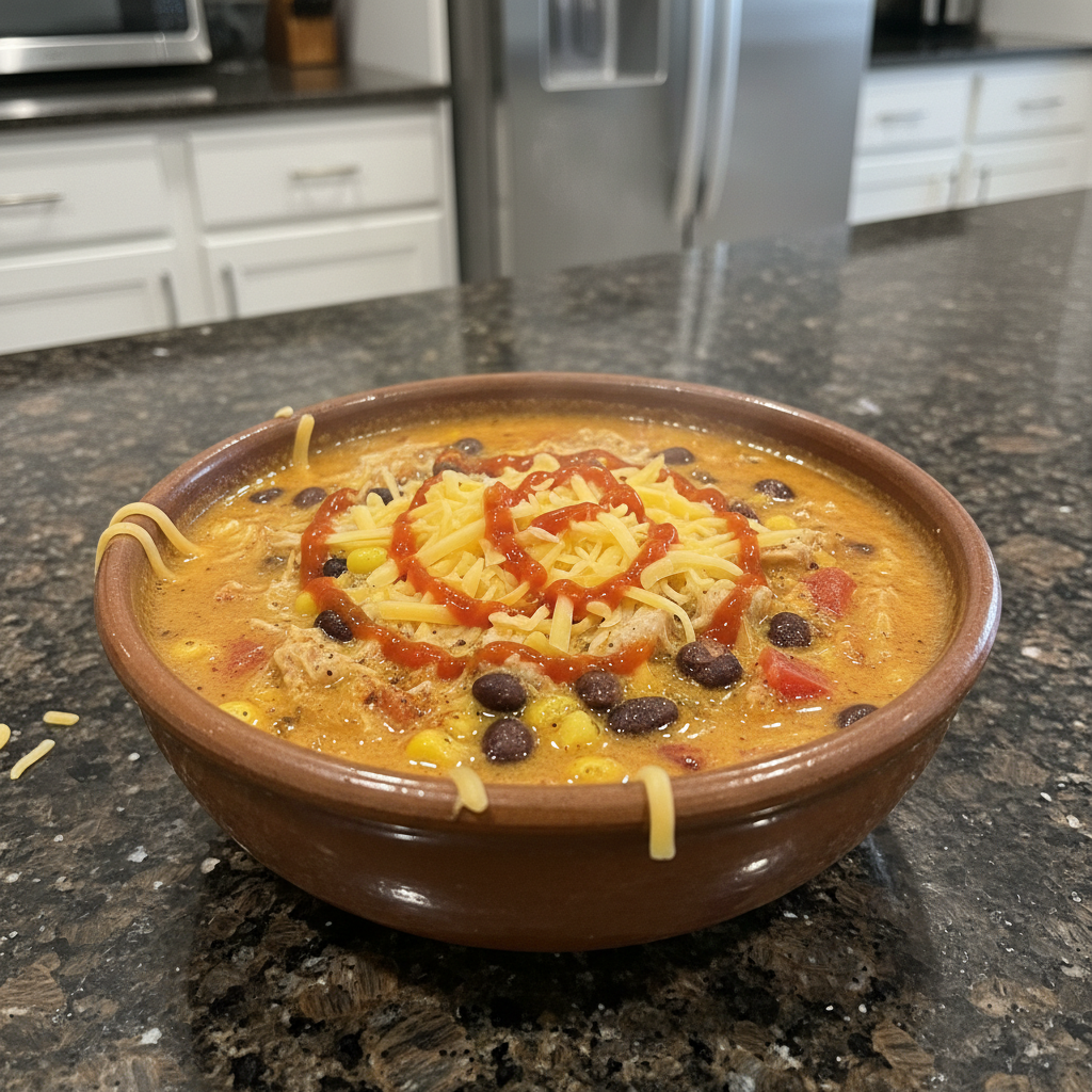 Best One-Pot Enchilada Soup Recipe (Easy & Flavorful!)