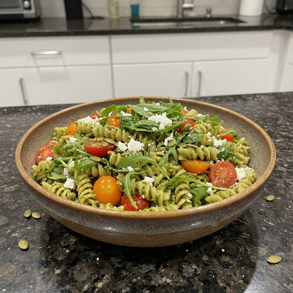 Zesty Pesto Pasta Salad: Quick & Easy Recipe