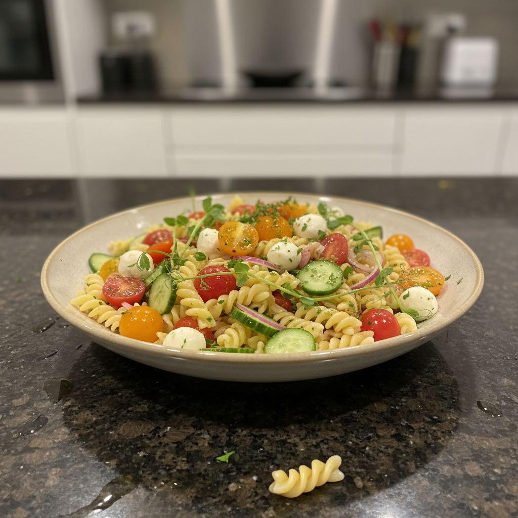 Quick & Easy Pasta Salad Ideas with Tangy Dijon Twist