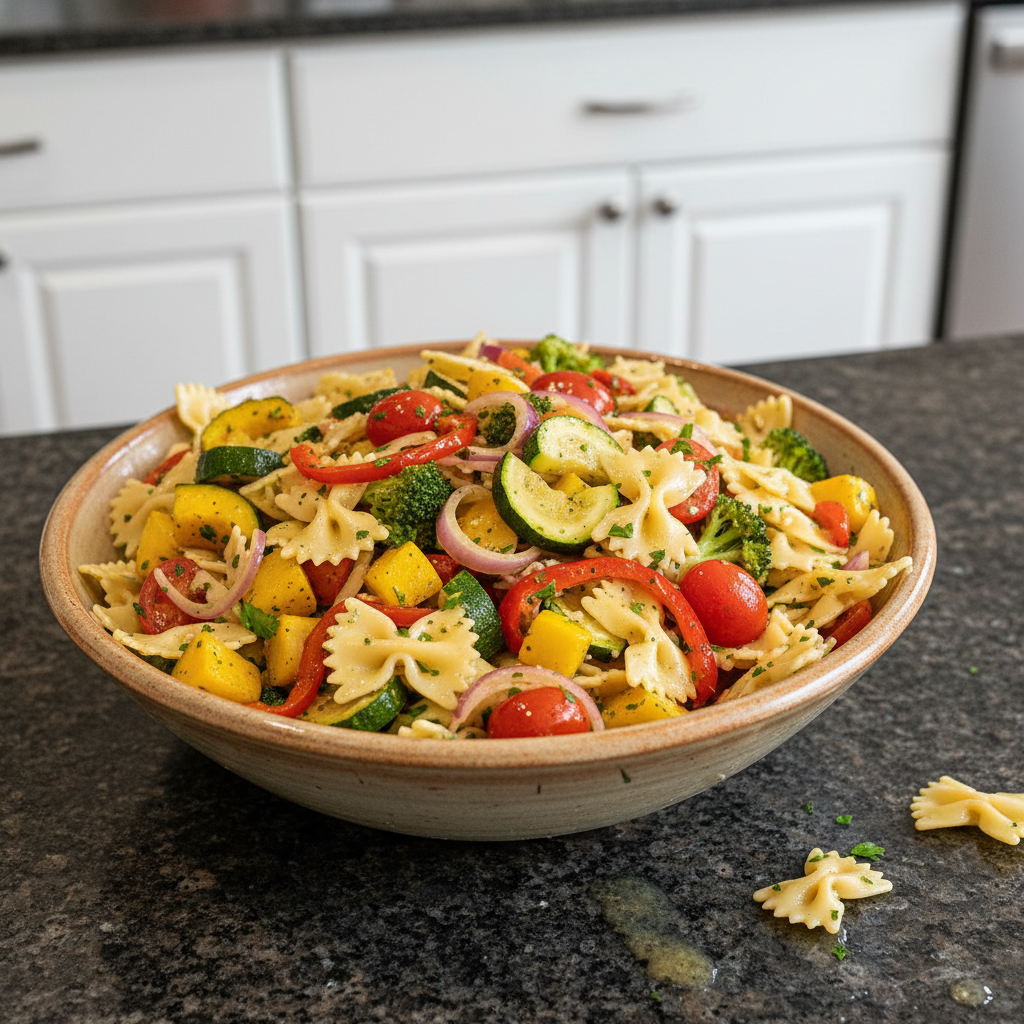 Vegetarian Pasta Salad: A Fresh & Flavorful Summer Recipe